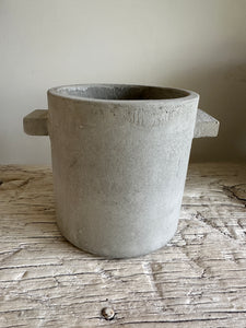 Natural Rond concrete pot 15cm