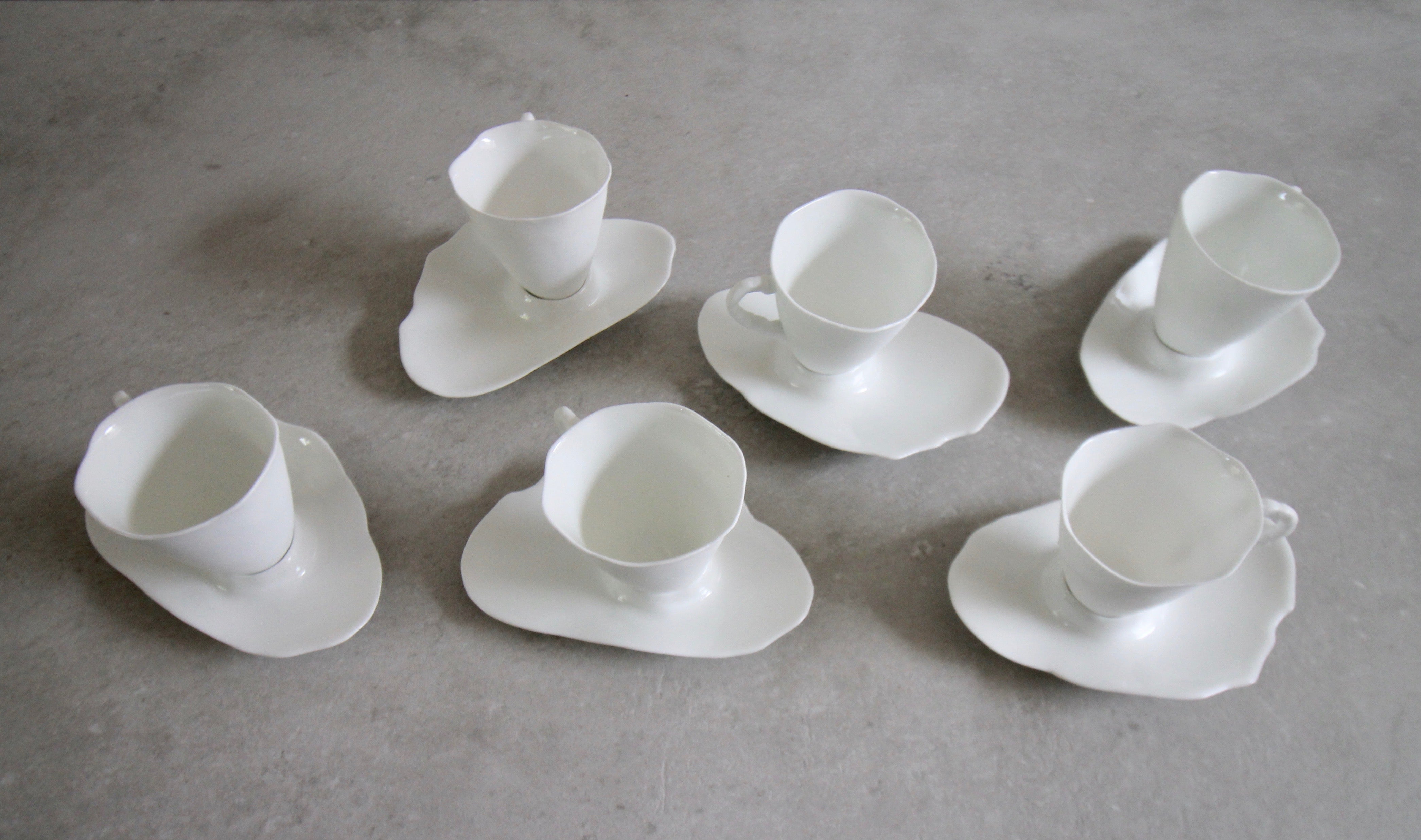 Teacup and Plate - Set of 6
