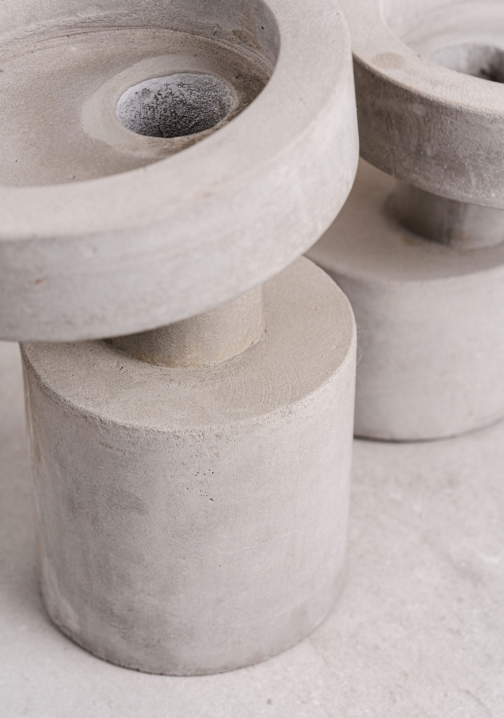 Cement Vase Large