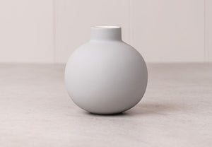 Large Collar Vase Light Grey