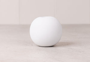 Medium Ball Vase white