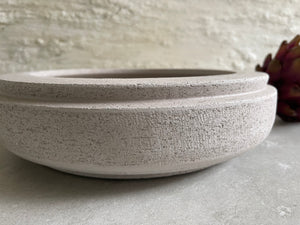 Small Beige Terracotta Bowl